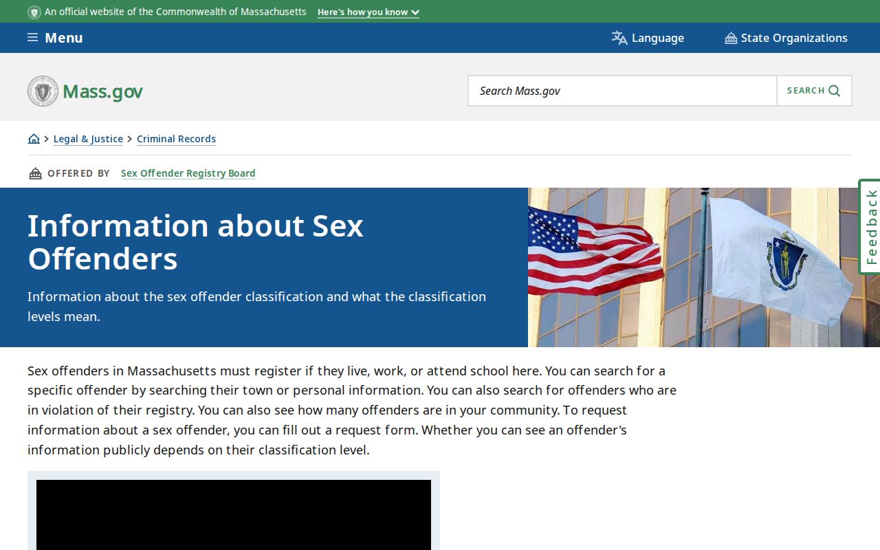 Somerville resident lookup Massachusetts Sex Offender Registry Board public search information